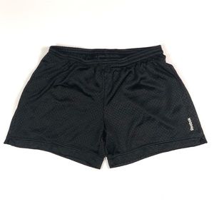 BLACK REEBOK BASKETBALL SHORTS